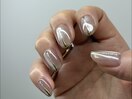アクセサリーに合う大人ネイル