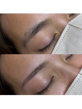 オル(Olu)/【メイクなし】眉ワックス