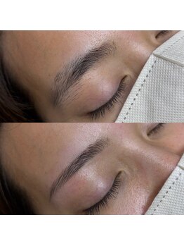 オル(Olu)/【メイクなし】眉ワックス