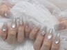 【スカルプ】ジェリップ長さ出し10本＆マグネットorフラッシュネイル￥9490