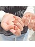 【HAND/自店オフ無料】うる艶ちゅるん仕上げ ワンカラーorグラデ ¥4950