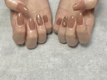 08ネイル(08 nail&school)/ヌーディーベージュ☆