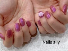 ネイルズアリー 立川店(Nails ally)/3D×キャラクター×うるうる×秋