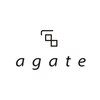アガットバイミヤモト(agate by miyamoto)ロゴ
