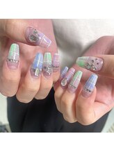 メリア(MELIA)/カラフルチェックネイル