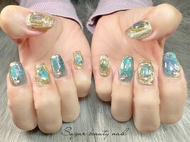 ミラー,マグネットネイル