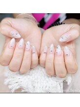 ヘブン ネイル 鶯谷(HEAVEN Nail)/シルバースノーネイル