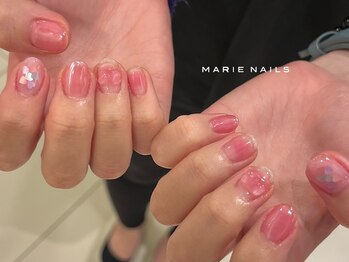 マリーネイルズ 心斎橋店(MARIE NAILS)/新規様¥6,600 チーク 0821d