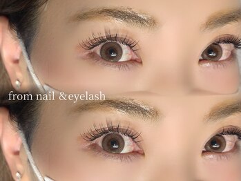 フロムネイルアンドアイラッシュ 神戸三宮(from nail&eyelash)/LED160本コース*