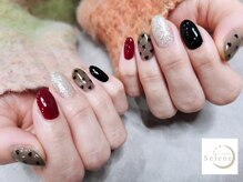 ネイルサロンセレーネ(Selene)の雰囲気（人気のシアー&ドットデザイン！ハートもトレンドです！）