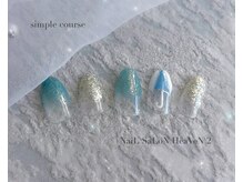 ネイルサロンヘヴン 国分店(Nail SaLoN Heaven)/シンプルコース