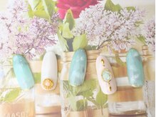 ネイルサロン&スクール ジーナ(GINA)/ターコイズは春も可愛い！