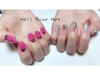 ネイルルーム ナップ(Nail Room Nap)/ニュアンスアシンメトリー