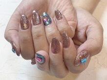 ミナミネイル 新宿店(Minami Nail)/ラメハート