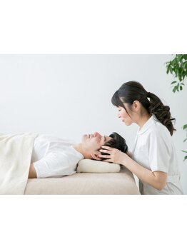 ヘッドスパで癒されたい