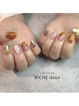 リッシュ ドゥ(RICHE deux)/べっ甲×マット