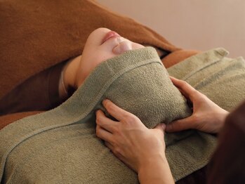 ほぐリラ 水戸赤塚店の写真/眼精疲労/頭痛/首肩コリ/睡眠等のお悩みに◎水/オイル不使用のドライヘッドスパで気軽にリフレッシュ♪