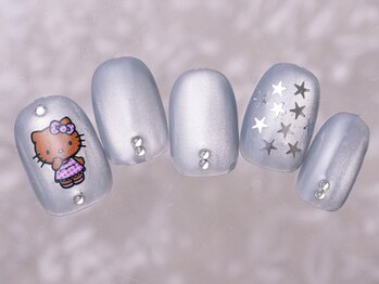 アイネイルズ 町田店(I nails)/マグネット猫星9480円