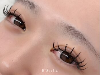 ビーステラ 小田急湘南ゲート店(B-STELLA)の写真/【藤沢駅南口徒歩1分】初回オフ無料フラットラッシュ100本¥5600．120本￥6100☆束感仕上げ◎クーポン多数◎