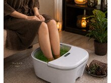 じぇいこぶすの雰囲気（フットバス　よもぎ、ぬか玄、エプソムソルト、アロマエッセンス）