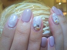 ネイルズ ララ(nails Lala)/ホワイトべっ甲