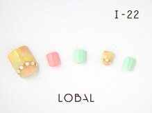 ロバル ネイルアンドまつげ(LOBAL)/フットネイルI‐22