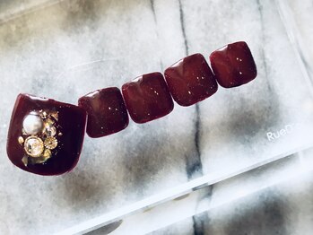 ツメトトノウ/フット☆ビジューネイル