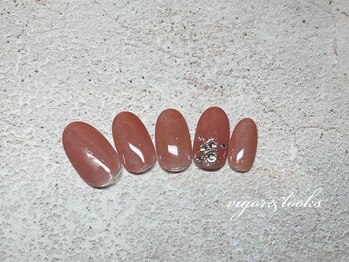 ヴィガー アンド ルックス 白金 目黒(Vigor&Looks)/ワンカラー 透け感 シンプル