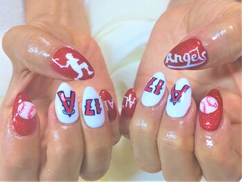 ジョリ ネイルズ(Jolie nails)/お持ち込み・大谷翔平ネイル