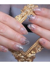 サムズアップネイル(thumbs up nail)/ハンド自由デザイン