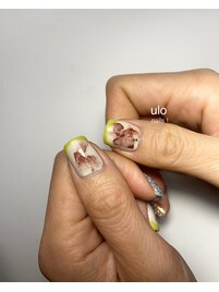 ピスタチオカラーフレンチ