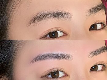 リジュベ(Rejuve)の写真/初めての方大歓迎！骨格や雰囲気に合わせて垢抜け眉をお作りいたします。デリケートな眉周りの保湿付き☆