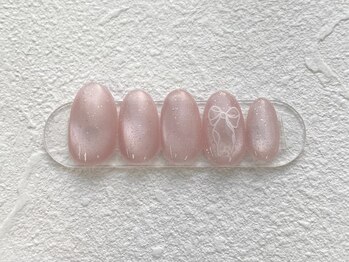 ペルルネイル(perle nail)/うるうるマグネット×リボン
