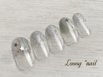 ローグ(Looog)/カーキ×シルバー