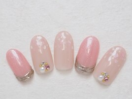 スイート ピンク×ミラーアート