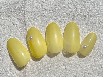 アイラッシュアンドネイル専門店 クラル(CURAR)/4月　マンスリーネイル　