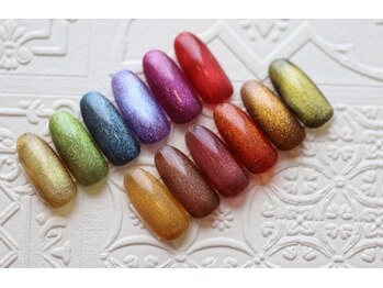 ビーエルシー ネイルサロン(BLC nail salon)/秋色マグネットジェル