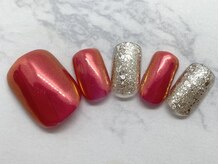 タネモト(Tanemoto)/12・1月フットネイル￥6600