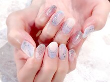ラルネイル 大宮(Lull. nail)/#梅雨#アジサイカラー#艶々