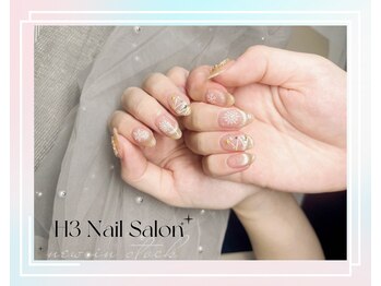 エイチスリー(H3)/弊店定番デザイン+雪柄の組合せ