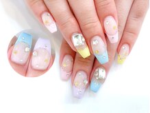 ネイルコレクション ピンク(Nail Collection Pink)/ジェルアート付け放題★フレンチ