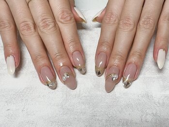 ネイルエイム(Nail eim)の写真/【当店人気No.１の今月のオススメ定額メニュー】モチの良さに定評◎多くのデザインをご用意しております♪