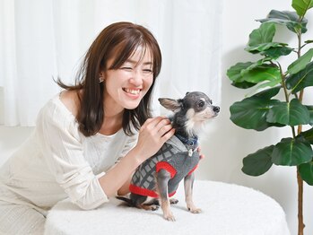 エステサロン エクラ/看板犬店長のむに君2
