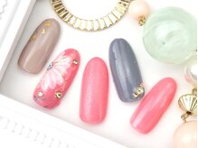 ネイルズガッシュ 大森駅前店(NAILs GUSH)/＊すかしフラワー＊