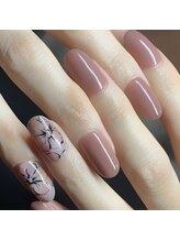 キャプラスネイル ミュウ(CAPLUS NAIL Mew)/フラワーネイル