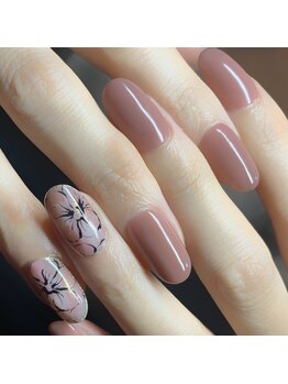 キャプラスネイル ミュウ(CAPLUS NAIL Mew)/フラワーネイル