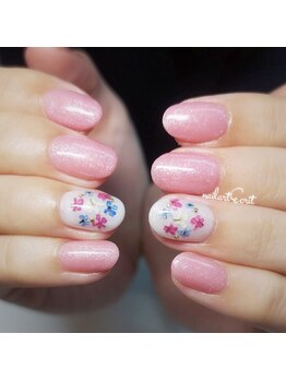 ネイルアート エクリ(Nail Art:Ecrit)/【押し花ネイル】