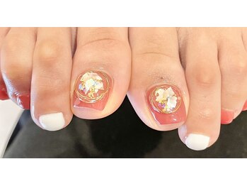 ダコード(D'accord)/デザインフットネイル¥7000