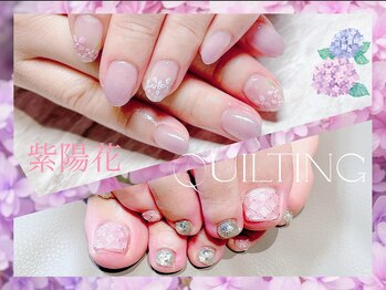 ル クラブ ド ボーテ 練馬/紫陽花＆キルティングフット！！