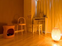 温美(onbi)の雰囲気（部屋に入るとよもぎのいい香りにとっても癒されます☆）
